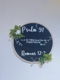 Custom Scripture Resin Plaques