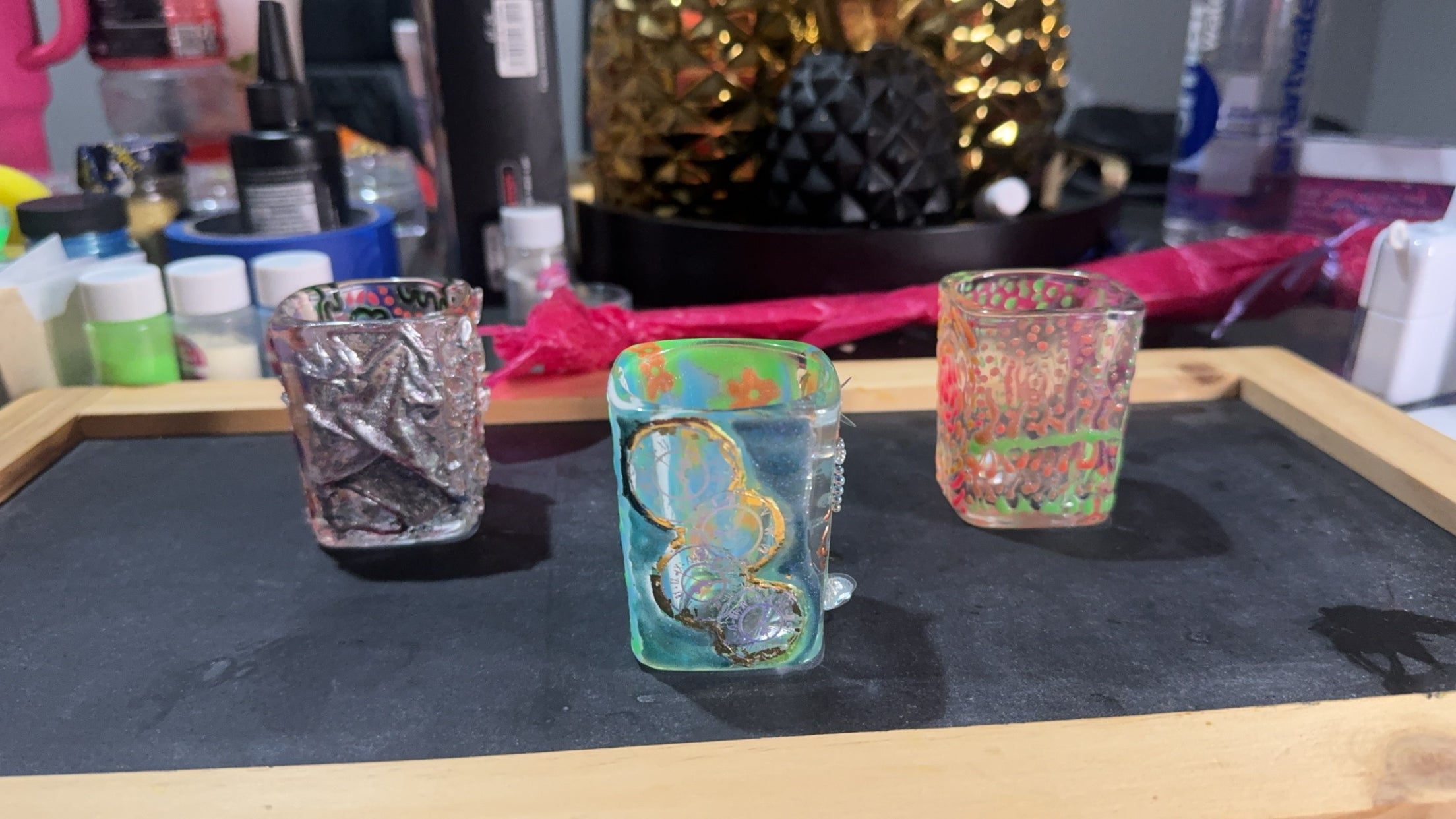 Custom Decorative Shot Glass Set