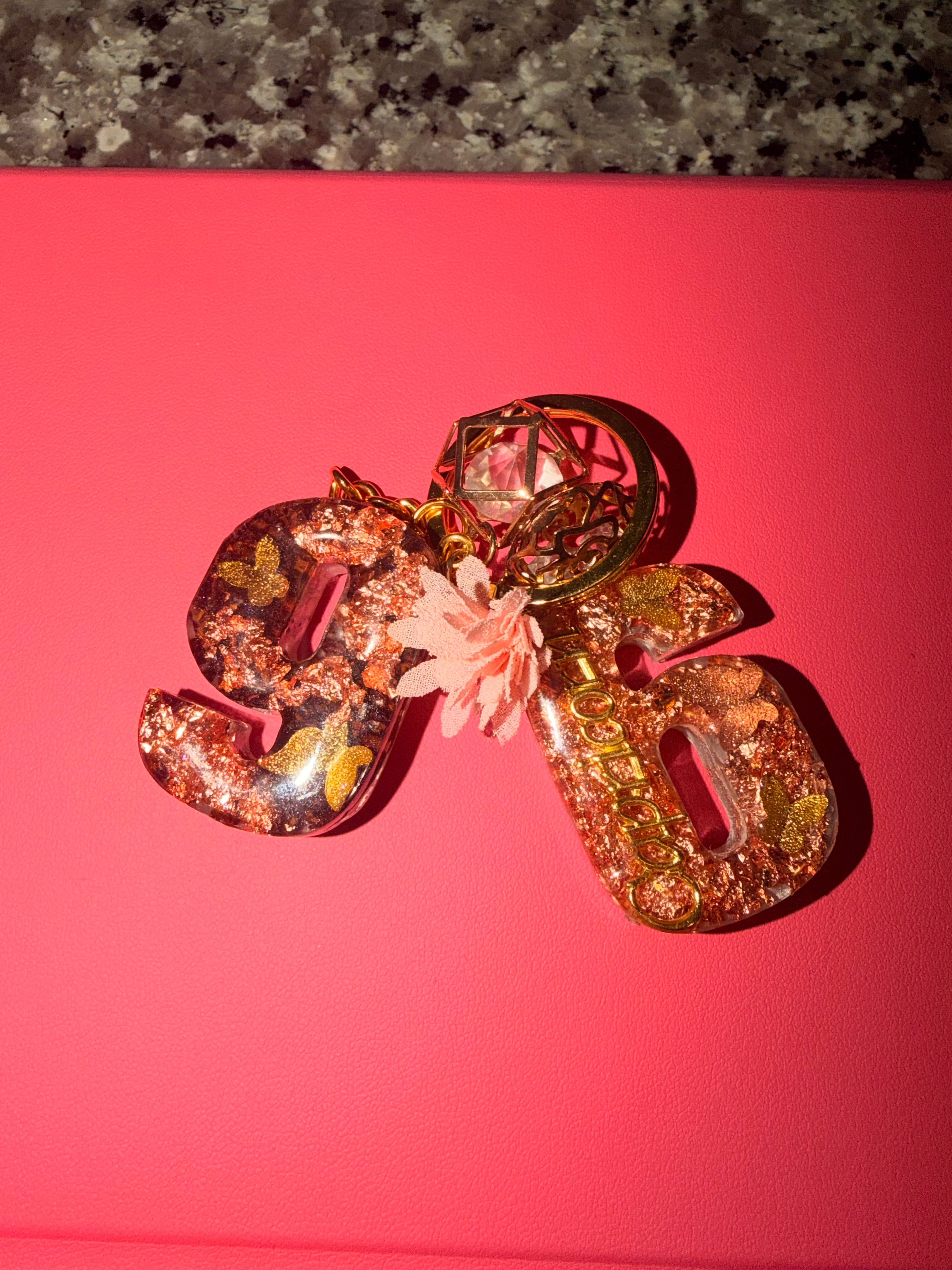 Custom Resin Keychain Set