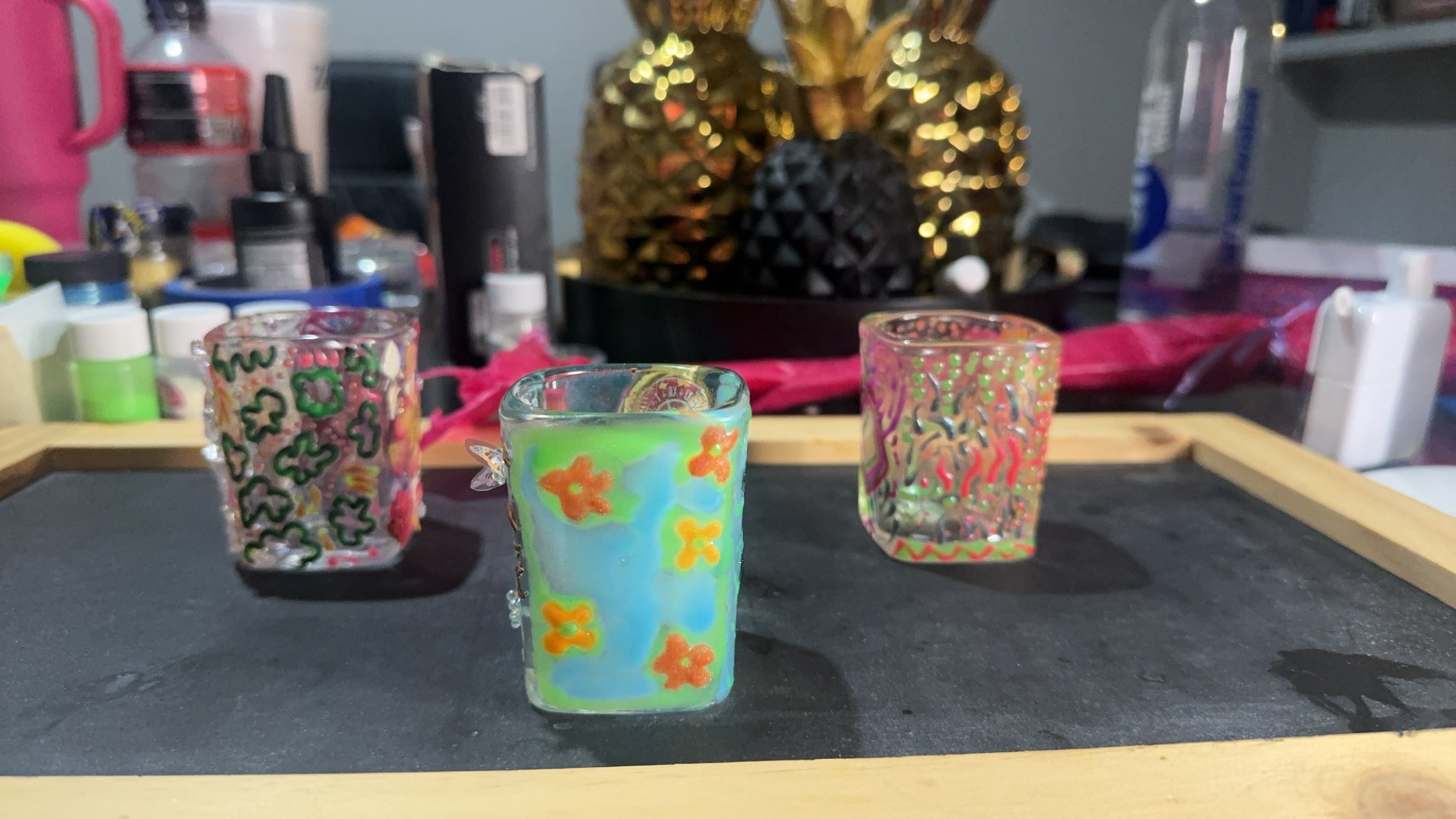 Custom Decorative Shot Glass Set