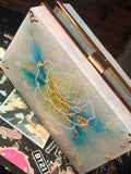 Handmade Resin Clutch Purse