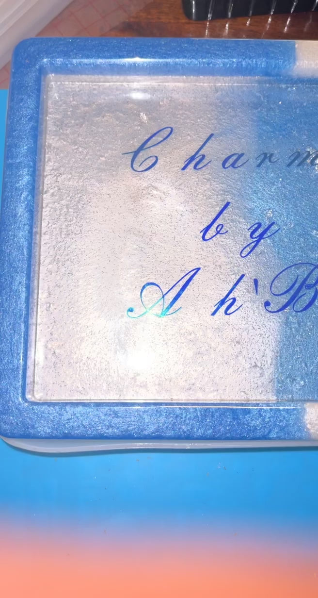 Custom Resin Vanity Tray
